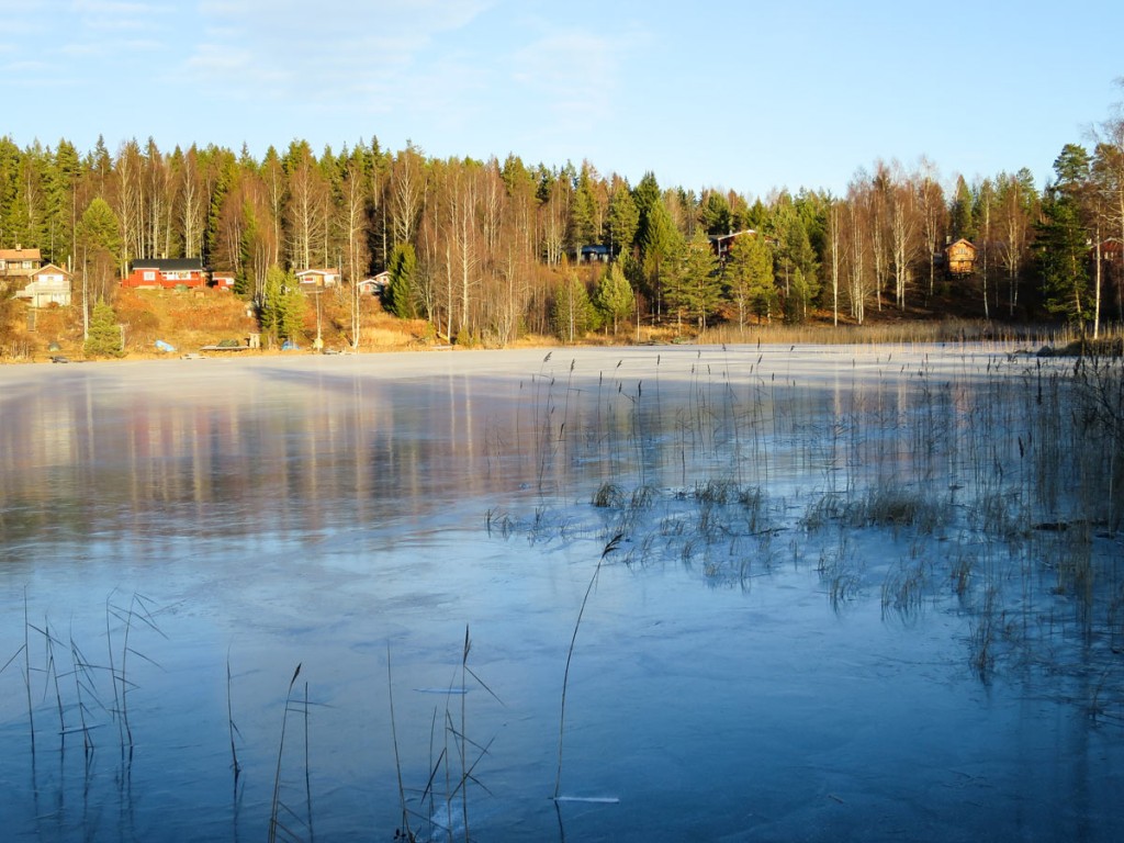 Svartskärssjön i december